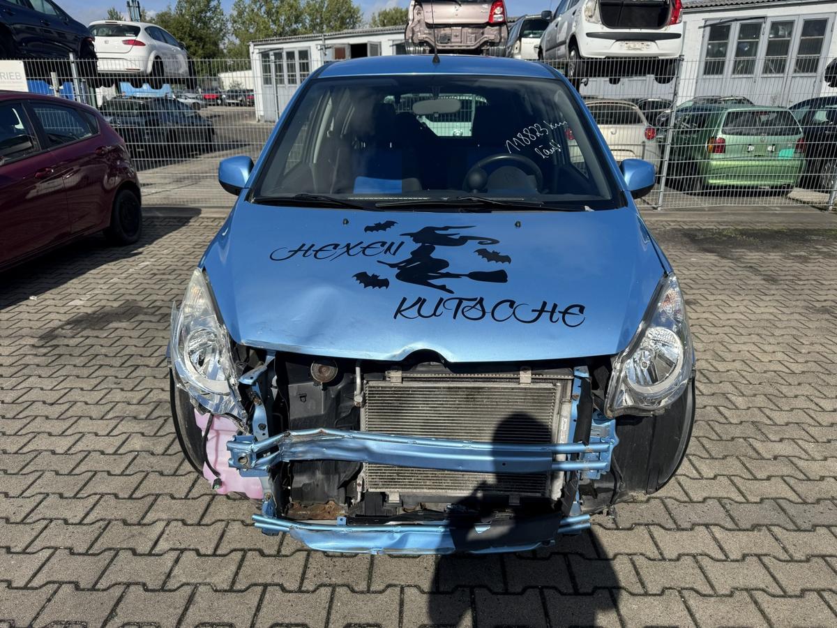 Opel Agila B original Kotfl&uuml;gel vorn links GBW Marokkoblau met Bj.2008